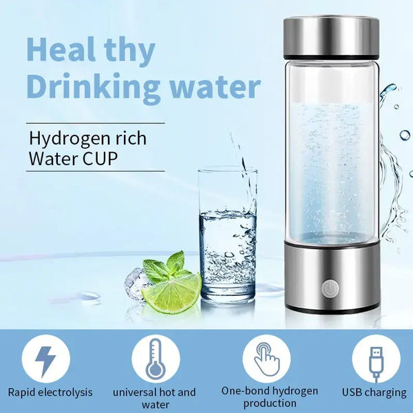 Vitilly Hydrogen Water Bottle