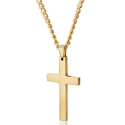 Elegant Cross Pendant and chain necklace