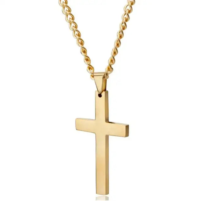 Elegant Cross Pendant and chain necklace