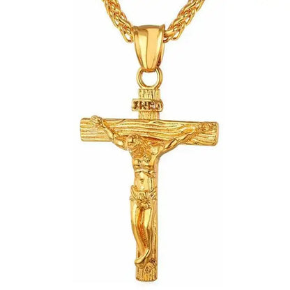 Elegant Cross Pendant and chain necklace