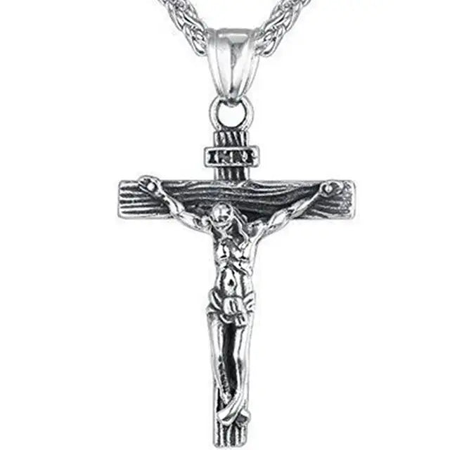 Elegant Cross Pendant and chain necklace