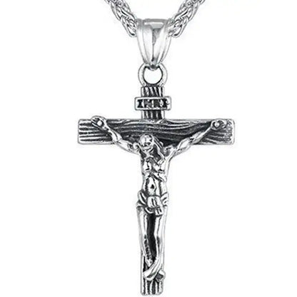 Elegant Cross Pendant and chain necklace